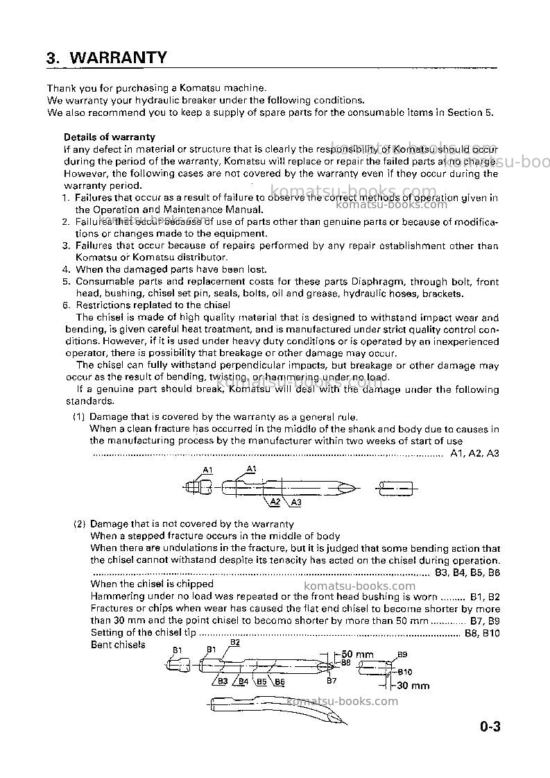 Komatsu jkhb1500jpn Operation manual cover Page 5 Komatsu jkhb1500jpn Operation manual cover Page 5