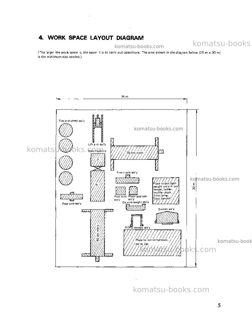 Komatsu wa800-2jpn Field assembly manual cover Page 5 Komatsu wa800-2jpn Field assembly manual cover Page 5