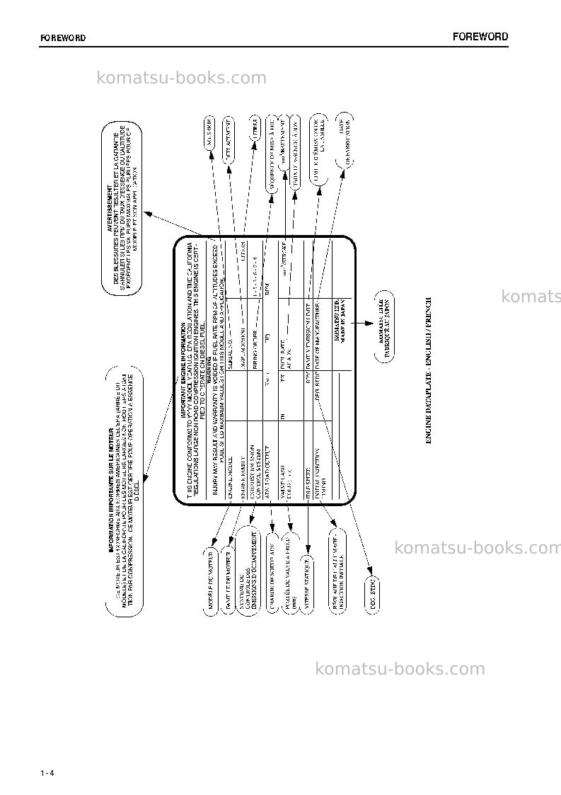 Komatsu pc35mr-2jpn-cab Operation manual cover Page 5 Komatsu pc35mr-2jpn-cab Operation manual cover Page 5