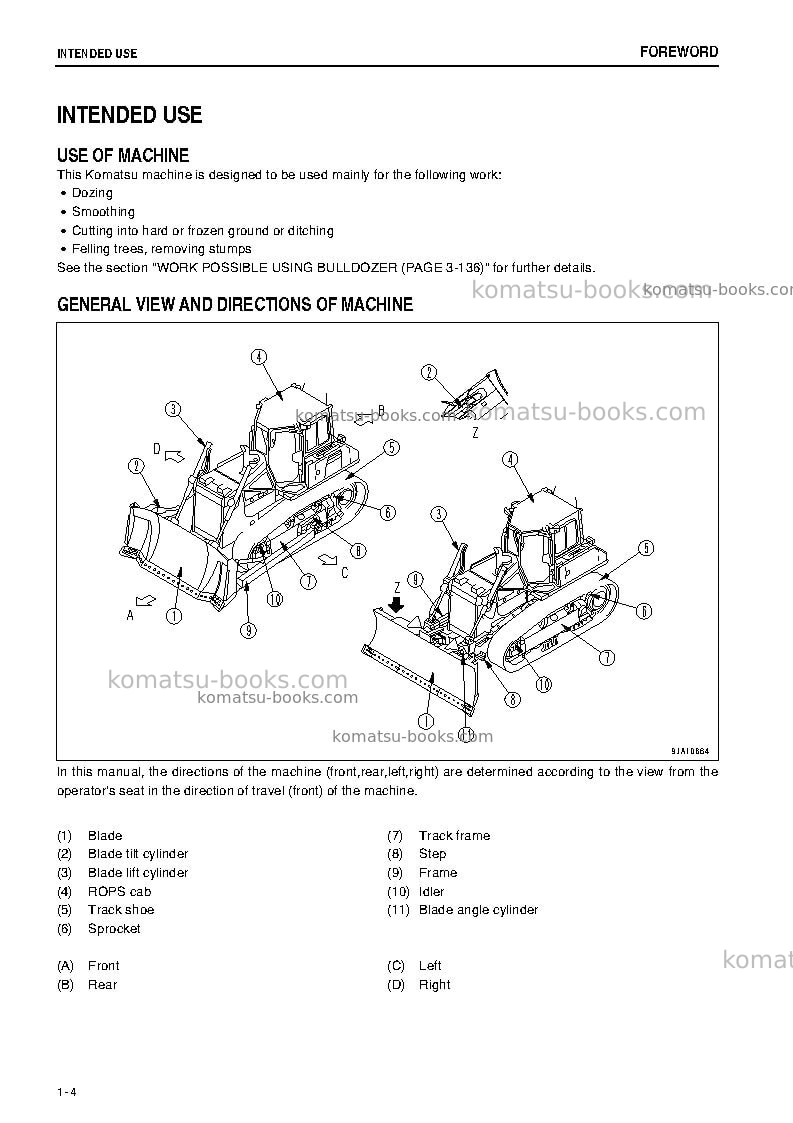 Komatsu d65px-16jpn Operation manual cover Page 5 Komatsu d65px-16jpn Operation manual cover Page 5