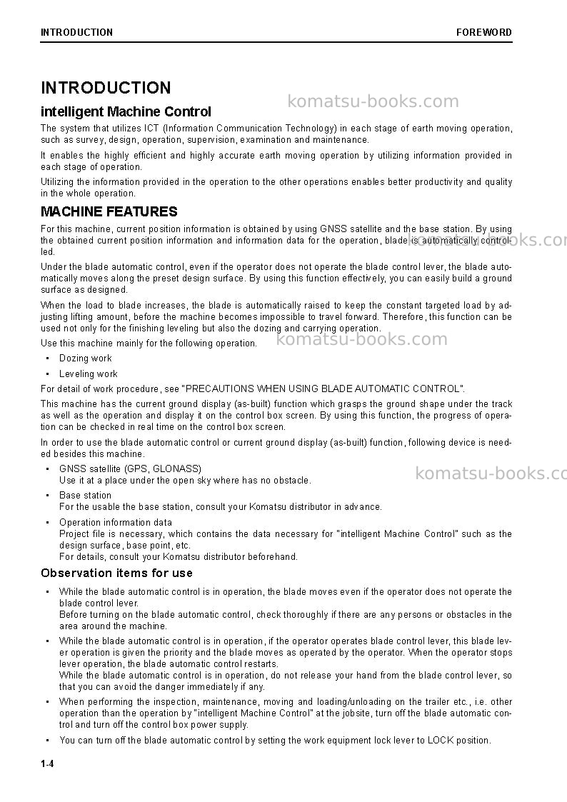 Komatsu d39exi-24jpn Operation manual cover Page 5 Komatsu d39exi-24jpn Operation manual cover Page 5