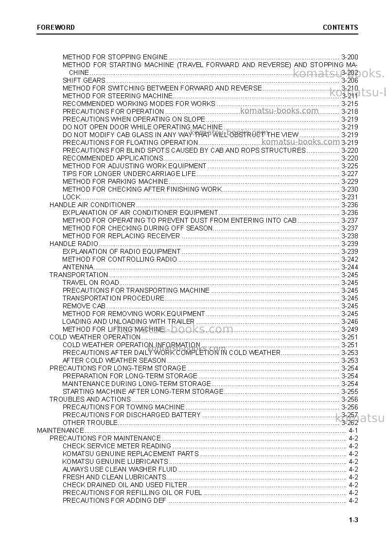 Komatsu d61px-24jpn Operation manual cover Page 5 Komatsu d61px-24jpn Operation manual cover Page 5