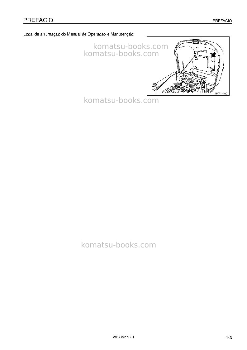Komatsu pc09-1ita Manual de operação capa Página 5