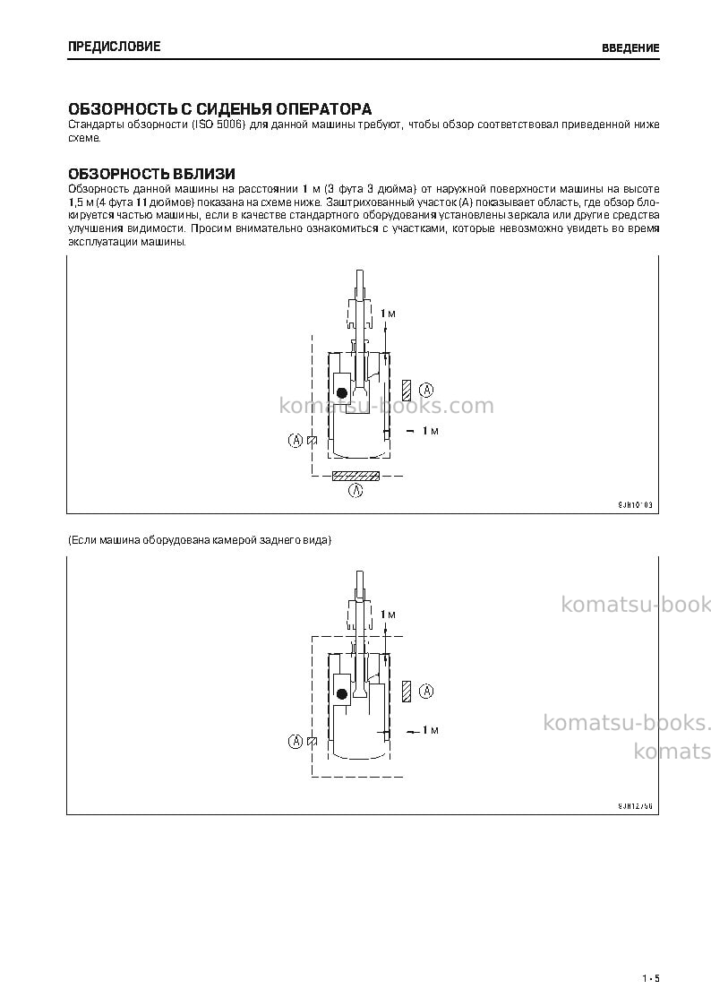 Komatsu pc400-8jpn Руководство по эксплуатации обложка Страница 6