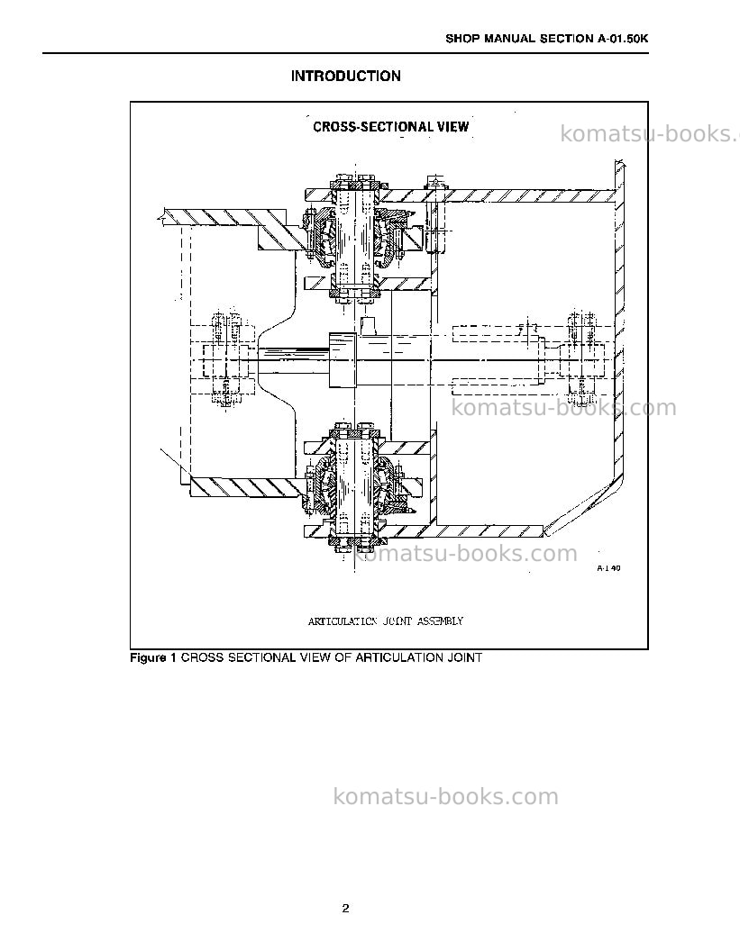 Komatsu gd670a-1usa Repair & maintenance cover Page 6 Komatsu gd670a-1usa Repair & maintenance cover Page 6