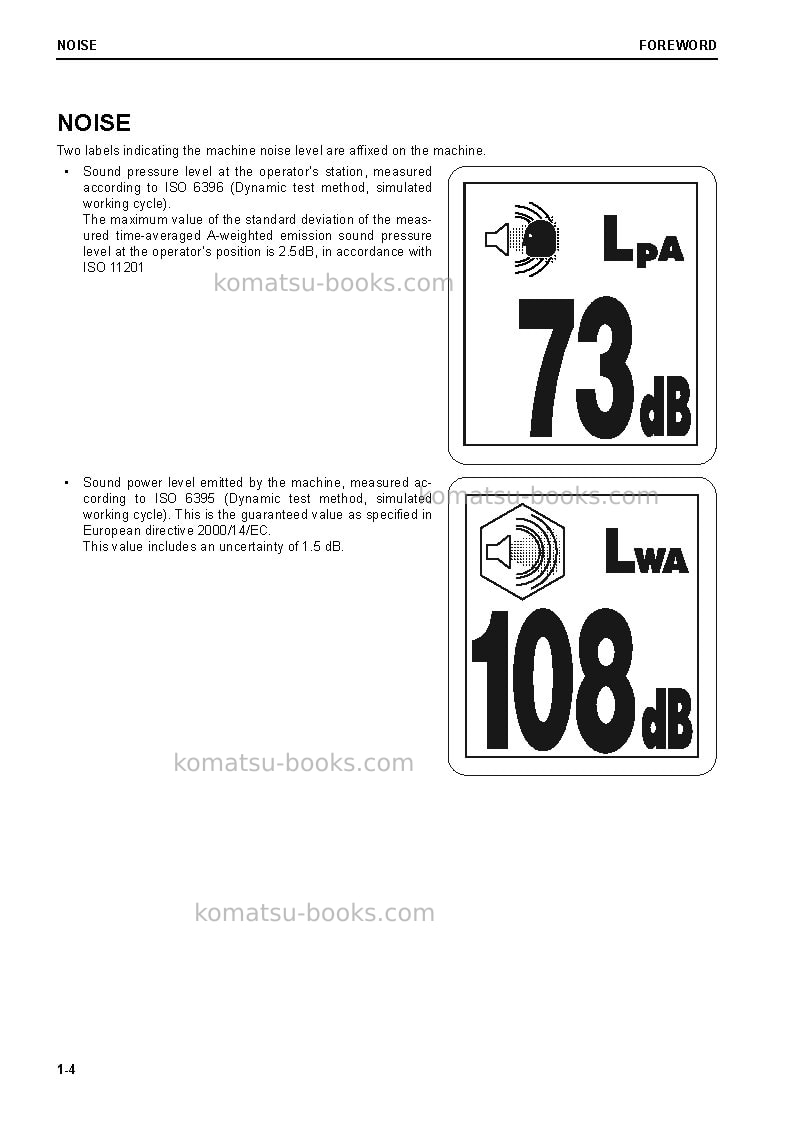 Komatsu hm300-5jpn Operation manual cover Page 6 Komatsu hm300-5jpn Operation manual cover Page 6