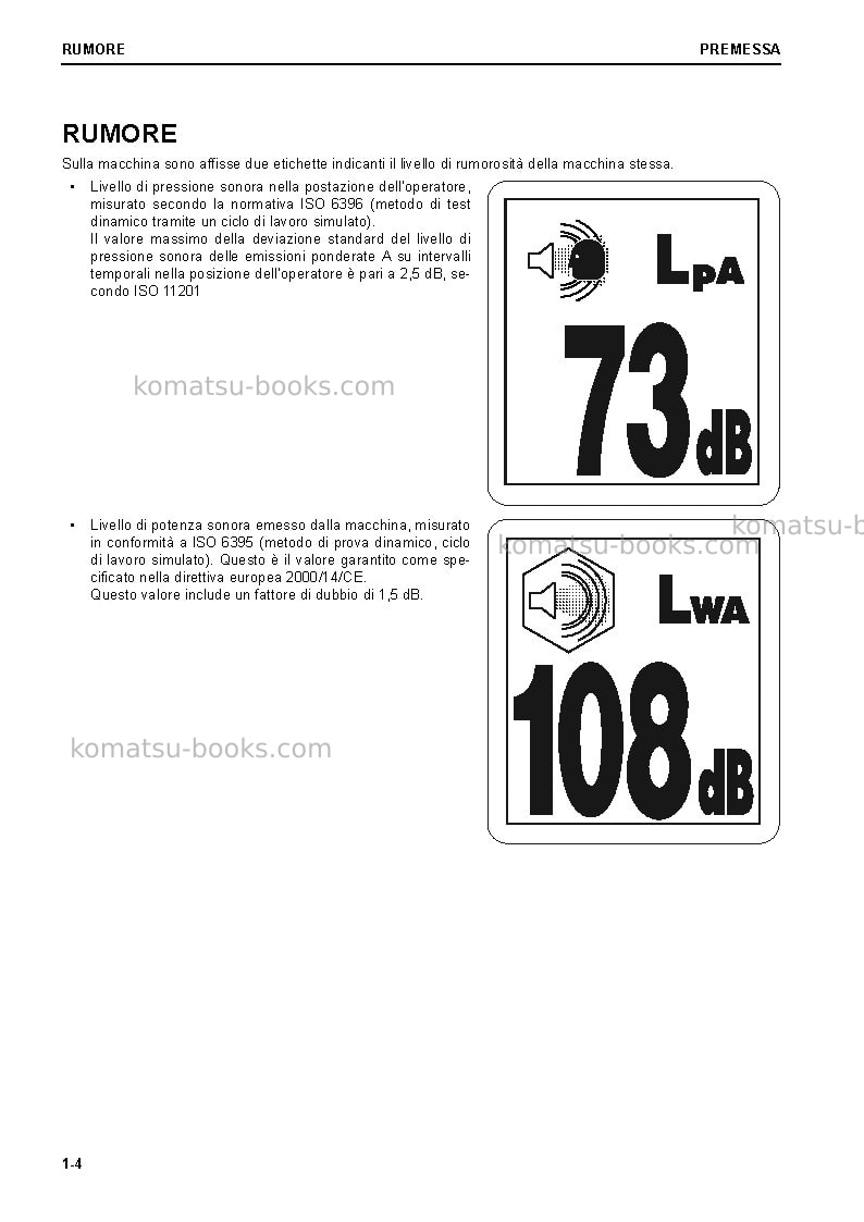 Komatsu hm300-5jpn Manuale operativo copertina Pagina 6 Komatsu hm300-5jpn Manuale operativo copertina Pagina 6