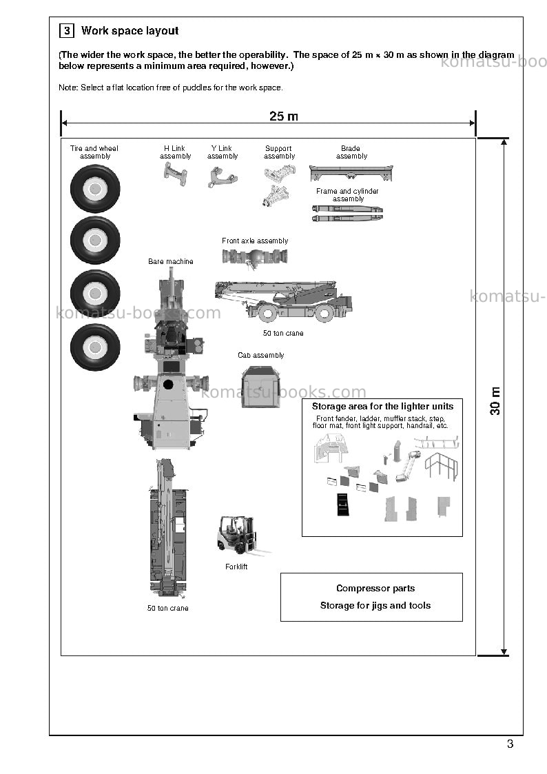 Komatsu wd600-6jpn-r Field assembly manual cover Page 6 Komatsu wd600-6jpn-r Field assembly manual cover Page 6