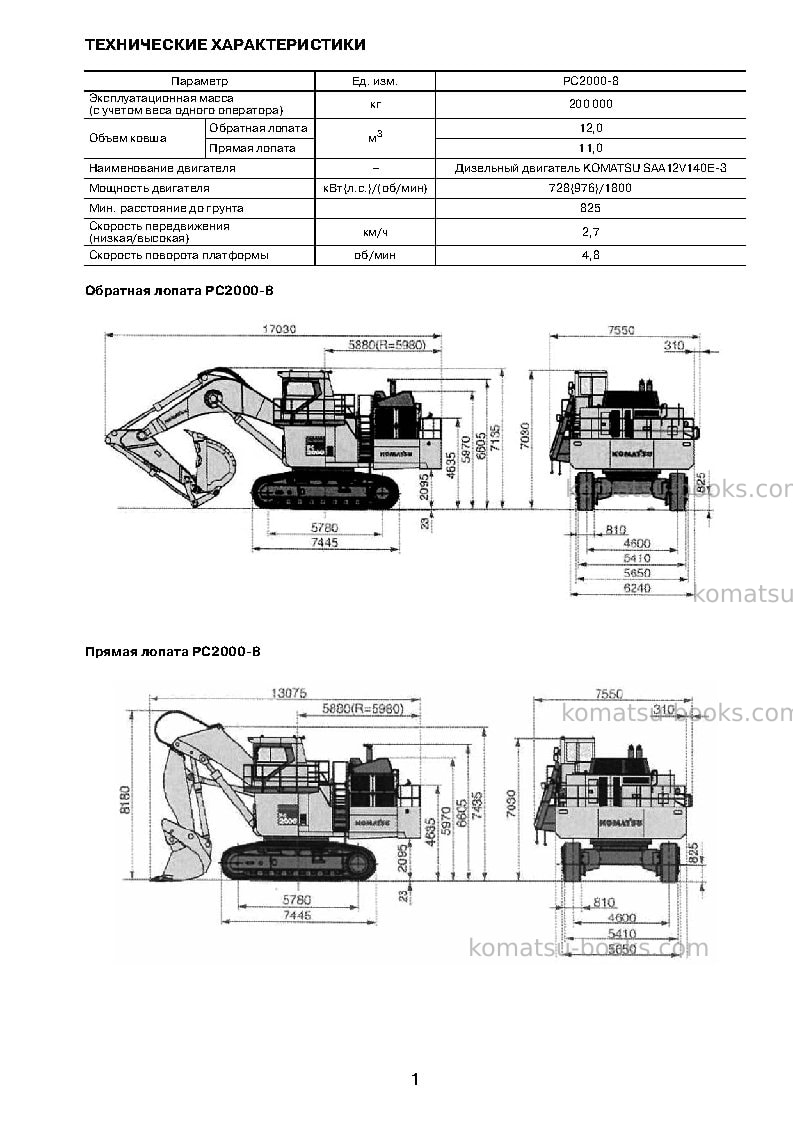 Komatsu hd465-7jpn Инструкция по сборке в полевых условиях обложка Страница 6 Komatsu hd465-7jpn Инструкция по сборке в полевых условиях обложка Страница 6