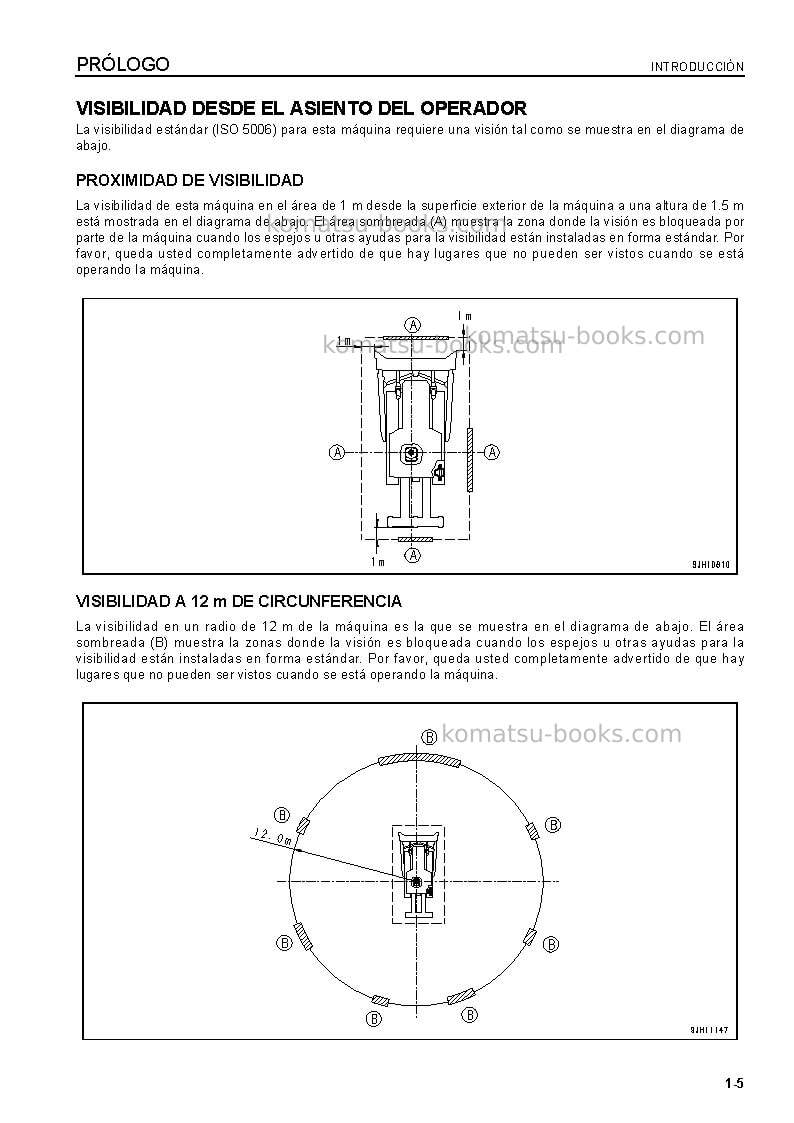 Komatsu d375a-6jpn-r Manual de operación cover Page 6 Komatsu d375a-6jpn-r Manual de operación cover Page 6