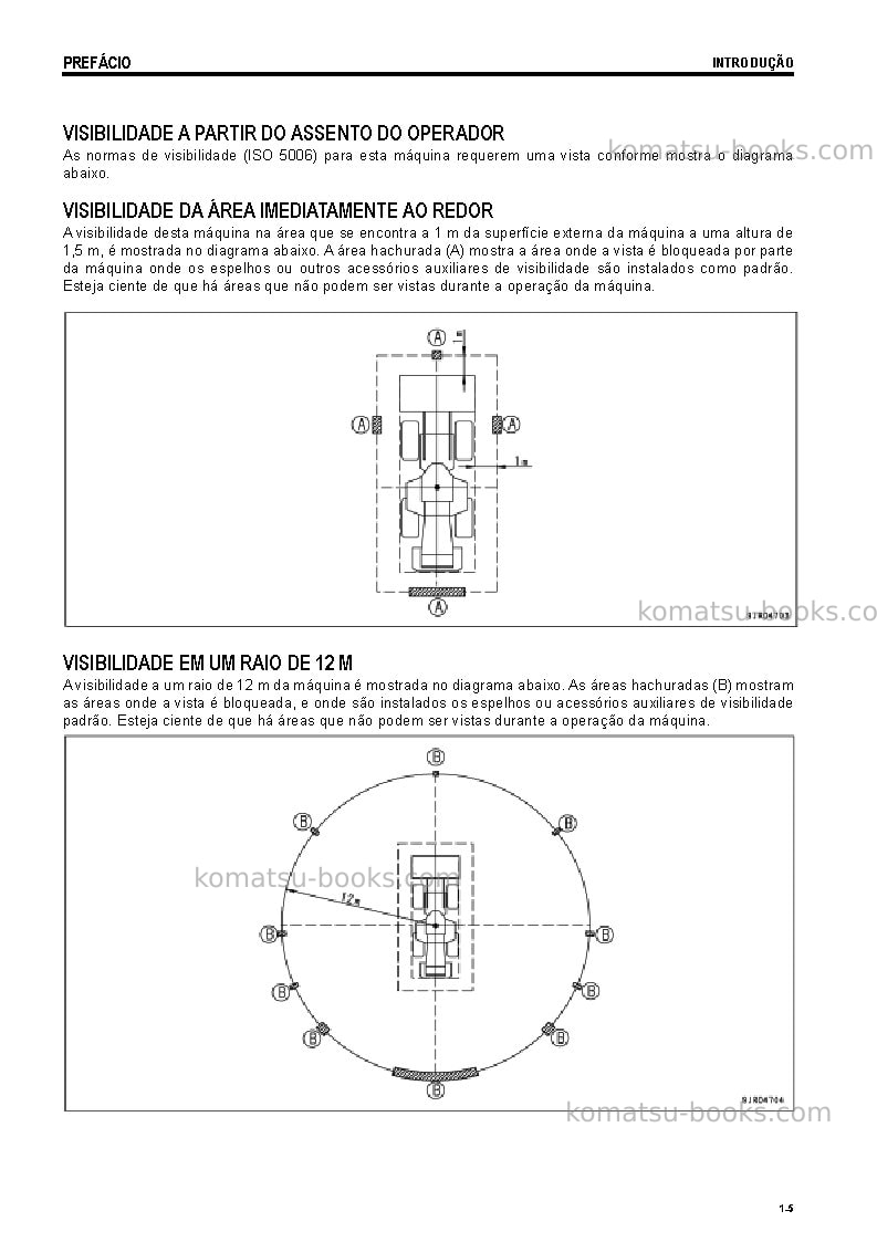 Komatsu wa500-6jpn Manual de operação capa Página 6 Komatsu wa500-6jpn Manual de operação capa Página 6