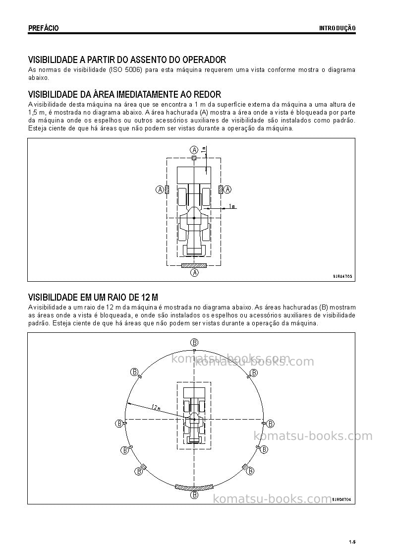 Komatsu wa500-6jpn Manual de operação capa Página 6 Komatsu wa500-6jpn Manual de operação capa Página 6