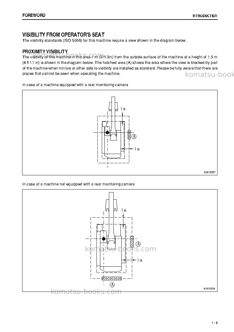 Komatsu pc800lc-8jpn-r1 Operation manual cover Page 6