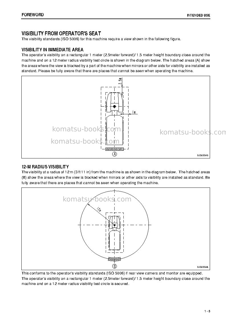 Komatsu hm350-2jpn-r Operation manual cover Page 6 Komatsu hm350-2jpn-r Operation manual cover Page 6