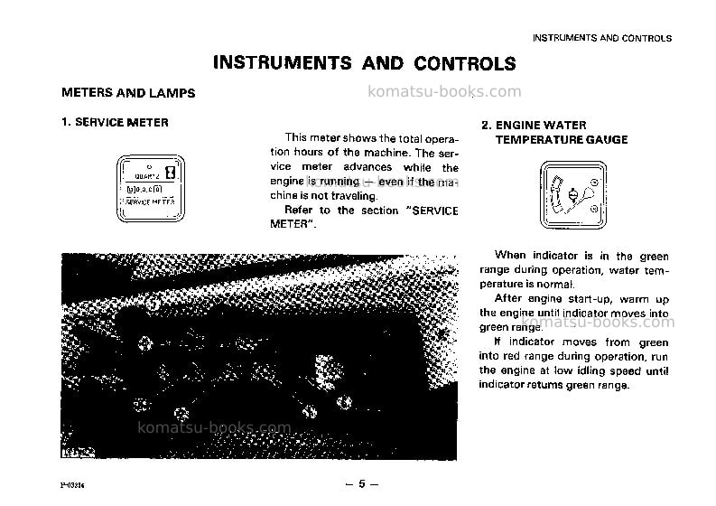 Komatsu pc50uu-1jpn Operation manual cover Page 6 Komatsu pc50uu-1jpn Operation manual cover Page 6