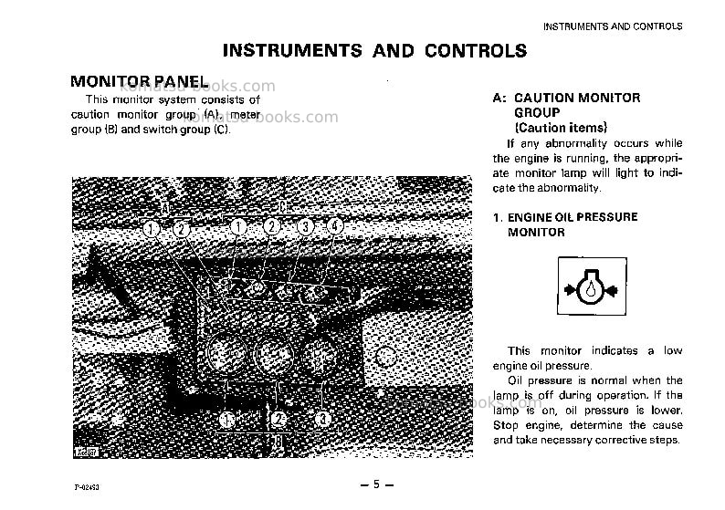Komatsu pc80lc-3jpn Operation manual cover Page 6