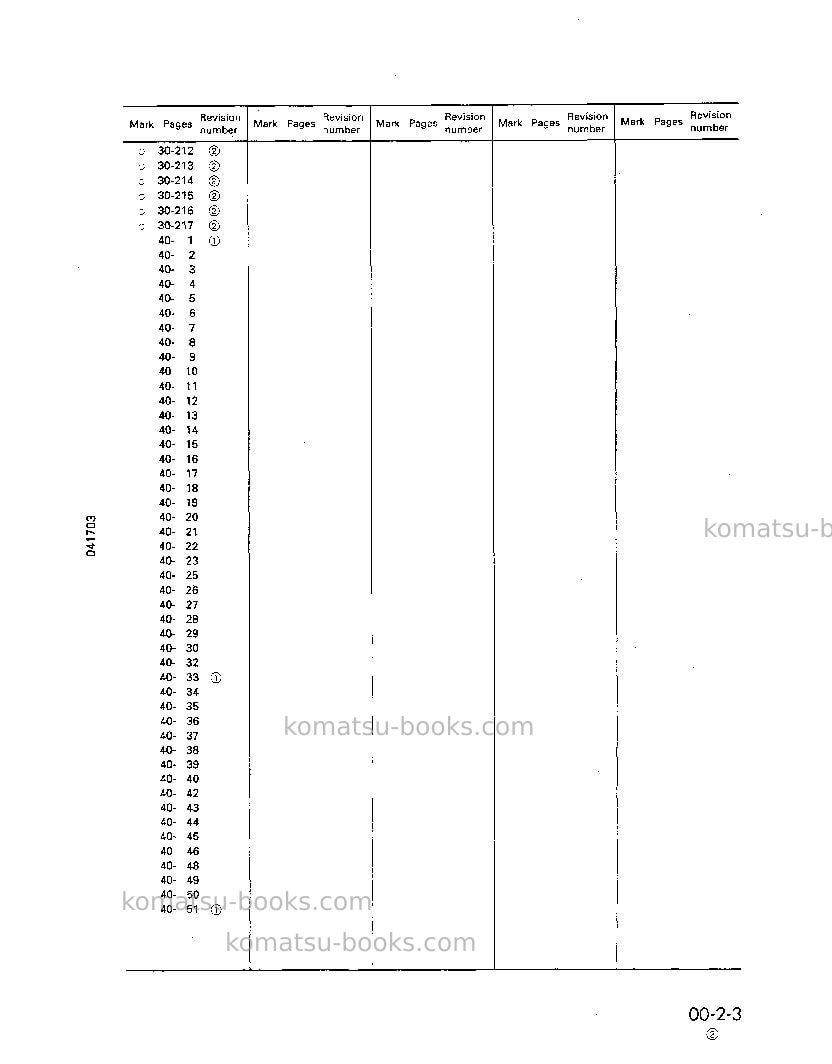 Komatsu wa180-3jpn-a Repair & maintenance cover Page 6 Komatsu wa180-3jpn-a Repair & maintenance cover Page 6