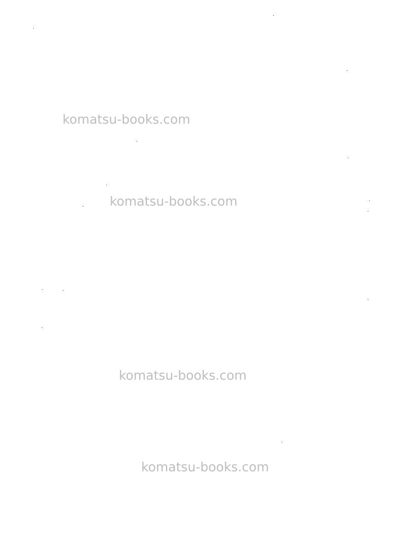 Komatsu 6d170-1jpn Repair & maintenance cover Page 6