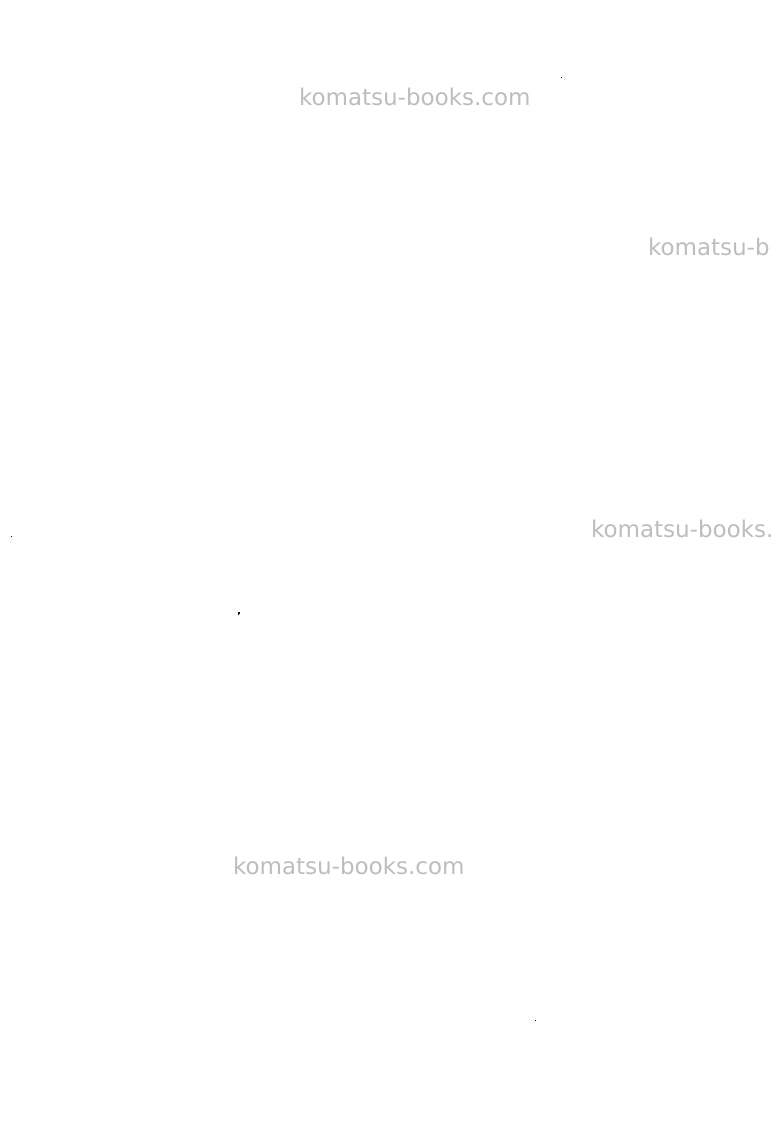 Komatsu hd205-3jpn Repair & maintenance cover Page 6