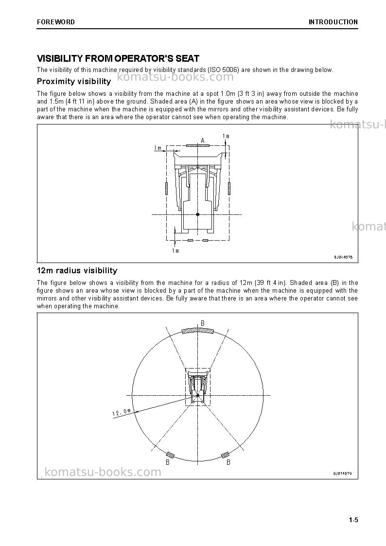 Komatsu d85px-18jpn Operation manual cover Page 6 Komatsu d85px-18jpn Operation manual cover Page 6