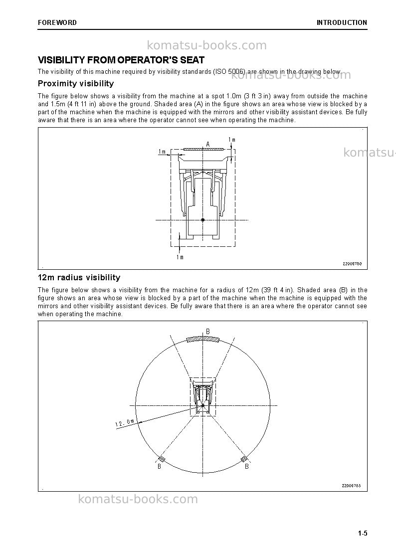 Komatsu d65wx-18jpn Operation manual cover Page 6 Komatsu d65wx-18jpn Operation manual cover Page 6