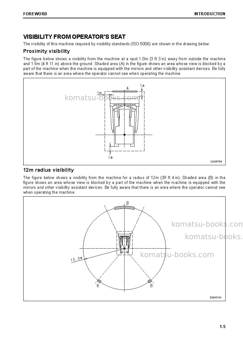 Komatsu d65ex-18jpn Operation manual cover Page 6 Komatsu d65ex-18jpn Operation manual cover Page 6