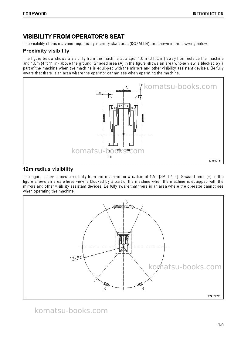 Komatsu d85px-18jpn Operation manual cover Page 6 Komatsu d85px-18jpn Operation manual cover Page 6