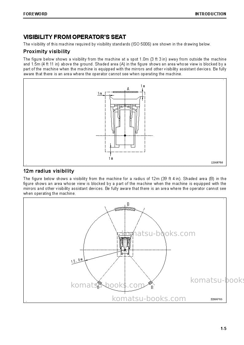 Komatsu d65px-18jpn Operation manual cover Page 6 Komatsu d65px-18jpn Operation manual cover Page 6