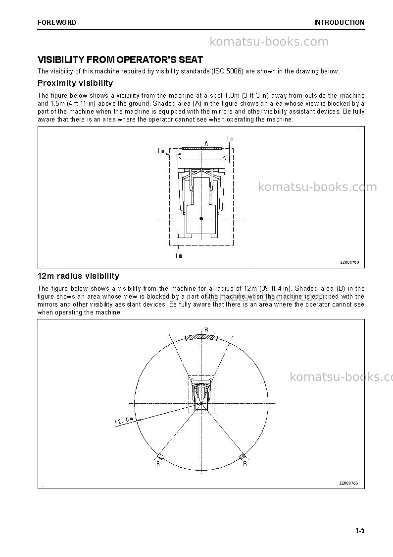 Komatsu d65ex-18jpn Operation manual cover Page 6 Komatsu d65ex-18jpn Operation manual cover Page 6