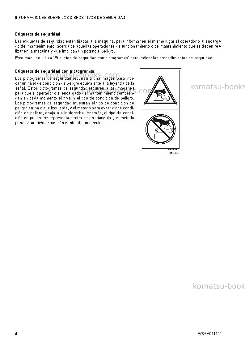Komatsu ck25-1ita Manual de operación cover Page 6