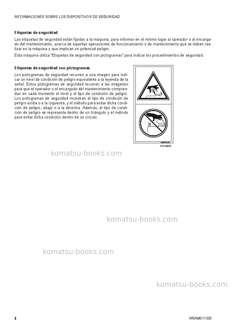 Komatsu ck35-1ita Manual de operación cover Page 6
