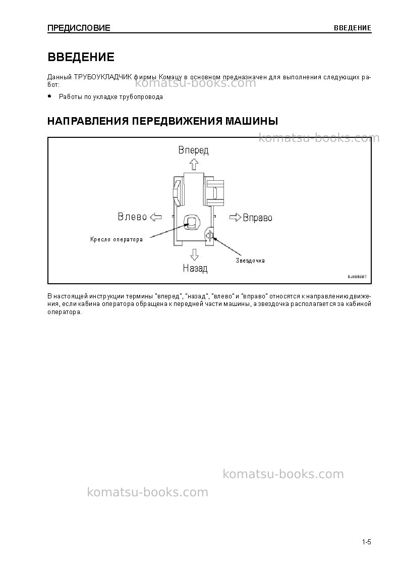 Komatsu d155c-1jpn Руководство по эксплуатации обложка Страница 7