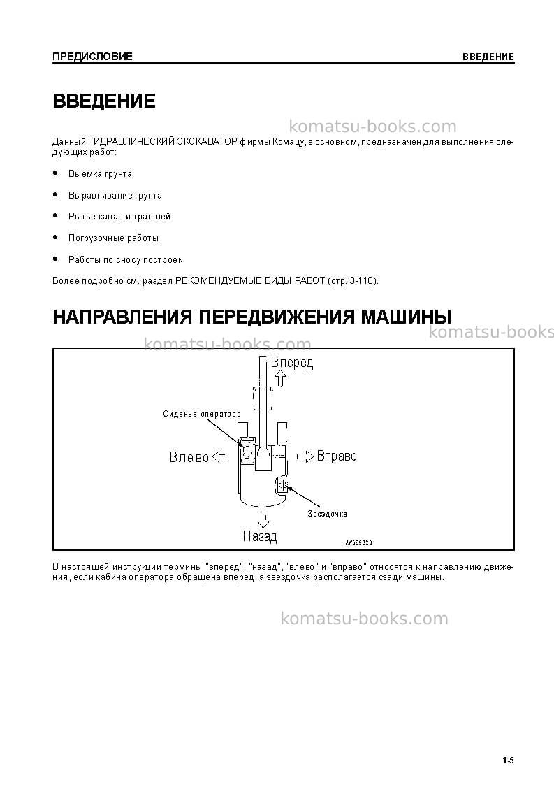 Komatsu pc210lc-7chn-multi-monitor Руководство по эксплуатации обложка Страница 7