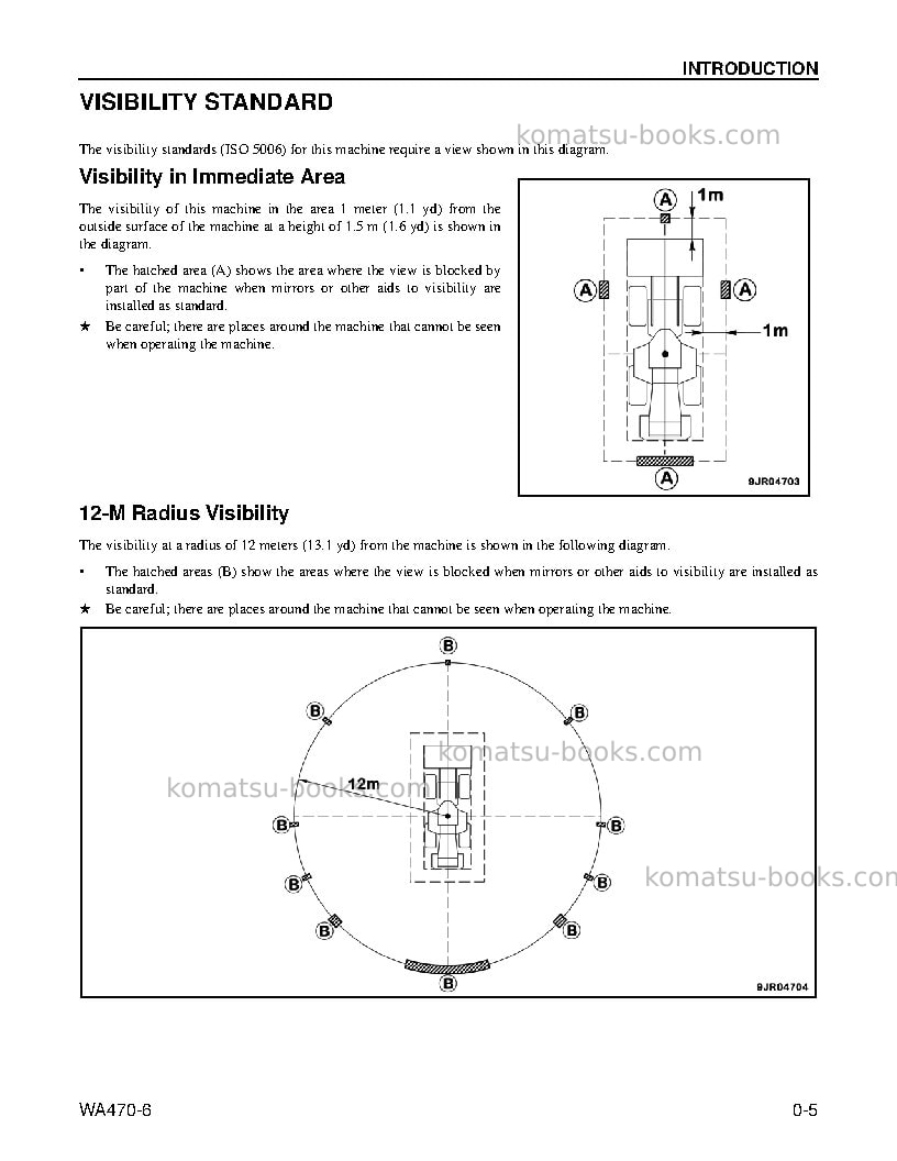 Komatsu gd825a-1jpn Operation manual cover Page 7 Komatsu gd825a-1jpn Operation manual cover Page 7