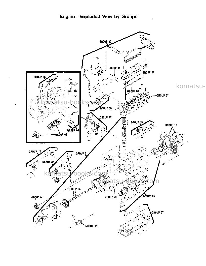 Komatsu saa6d114e-1jpn Repair & maintenance cover Page 7 Komatsu saa6d114e-1jpn Repair & maintenance cover Page 7