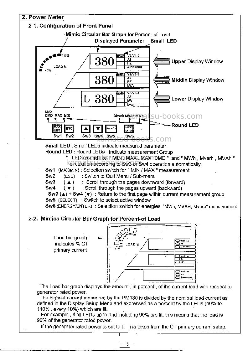 Komatsu egs1000-3sgp Operation manual cover Page 7 Komatsu egs1000-3sgp Operation manual cover Page 7