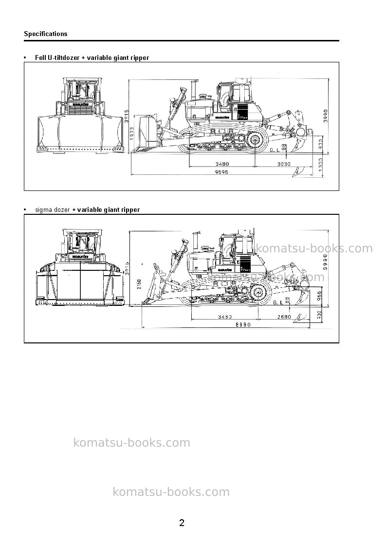 Komatsu d275ax-5jpn-e0 Field assembly manual cover Page 7 Komatsu d275ax-5jpn-e0 Field assembly manual cover Page 7