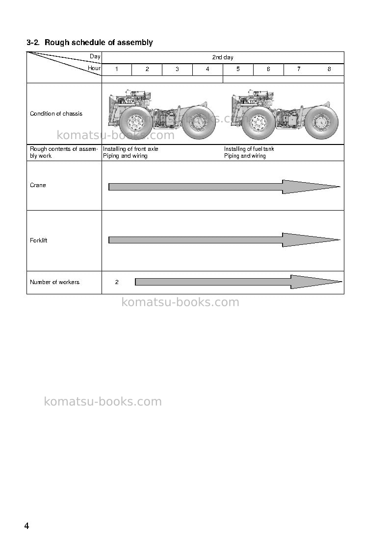 Komatsu hd785-7jpn--40c degree for cis Field assembly manual cover Page 7 Komatsu hd785-7jpn--40c degree for cis Field assembly manual cover Page 7