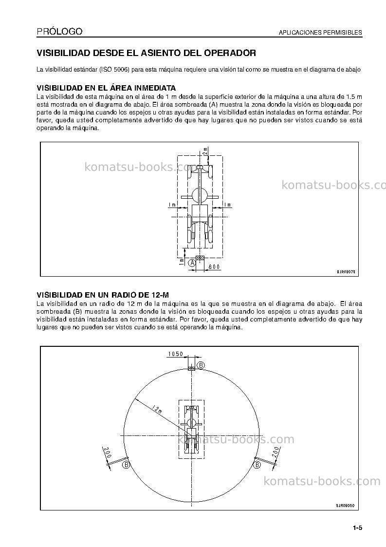 Komatsu gd655-3jpn-e0 Manual de operación cover Page 7 Komatsu gd655-3jpn-e0 Manual de operación cover Page 7