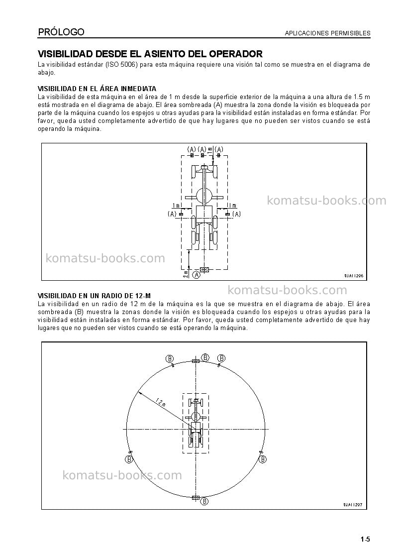 Komatsu gd555-5jpn Manual de operación cover Page 7 Komatsu gd555-5jpn Manual de operación cover Page 7