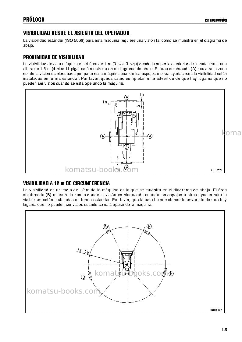 Komatsu d475a-5jpn-e0 Manual de operación cover Page 7