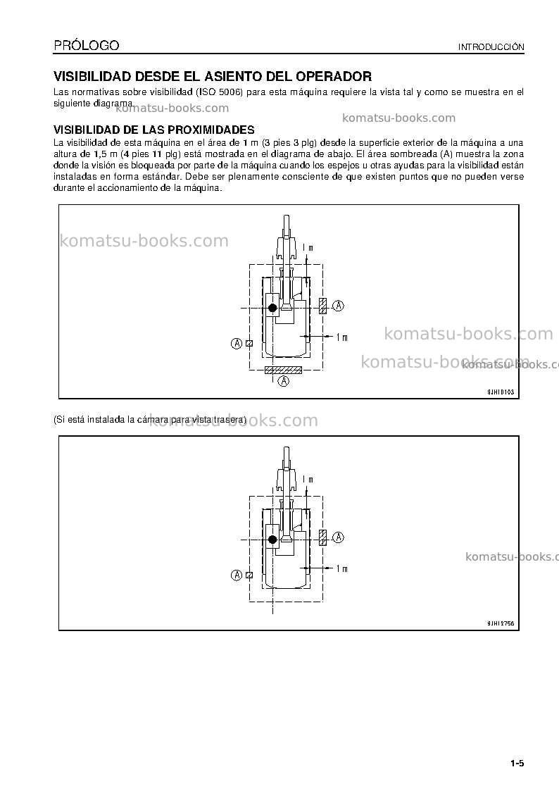 Komatsu pc400-8jpn Manual de operación cover Page 7 Komatsu pc400-8jpn Manual de operación cover Page 7