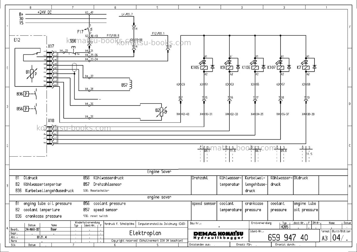 Komatsu h285sdeu Repair & maintenance cover Page 7 Komatsu h285sdeu Repair & maintenance cover Page 7