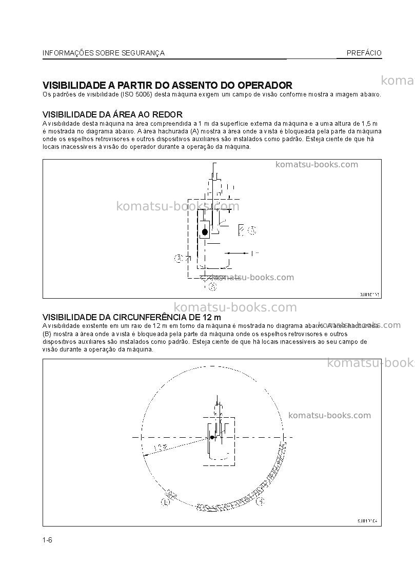 Komatsu pc400-7jpn-e0 Manual de operação capa Página 7 Komatsu pc400-7jpn-e0 Manual de operação capa Página 7