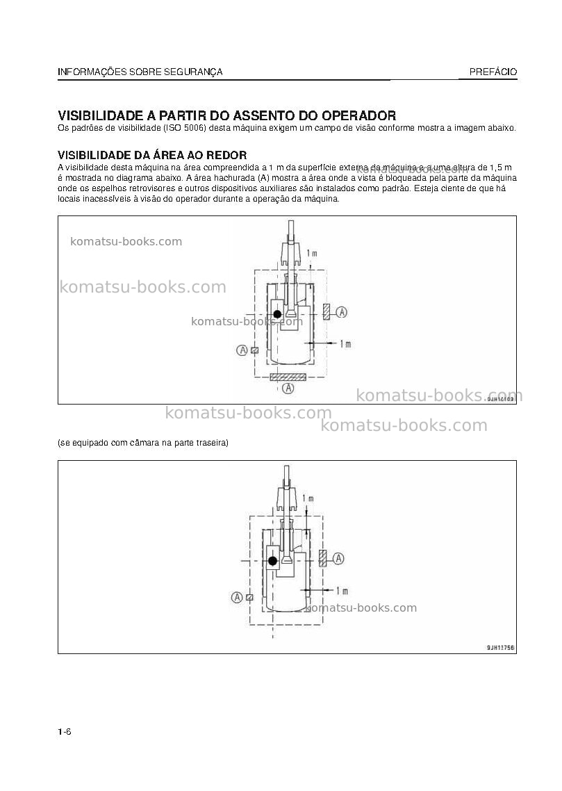 Komatsu pc400-8jpn Manual de operação capa Página 7