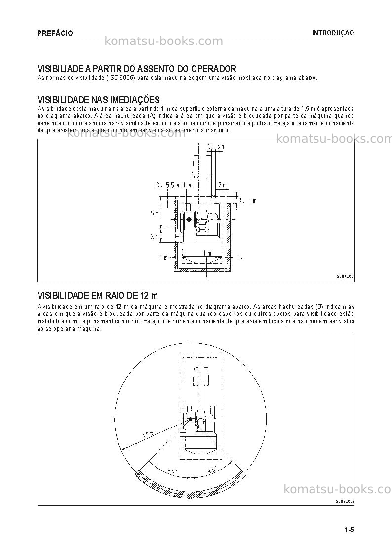 Komatsu pc2000-8jpn Manual de operação capa Página 7