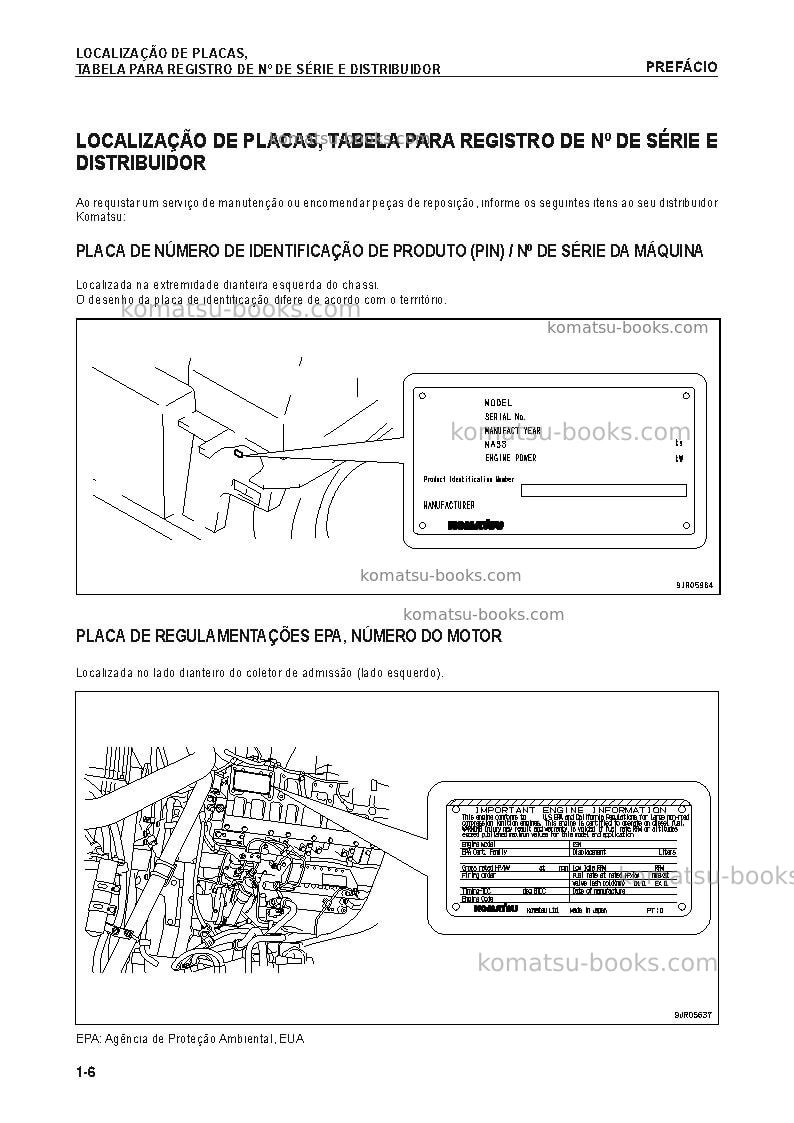 Komatsu hd785-7jpn Manual de operação capa Página 7 Komatsu hd785-7jpn Manual de operação capa Página 7