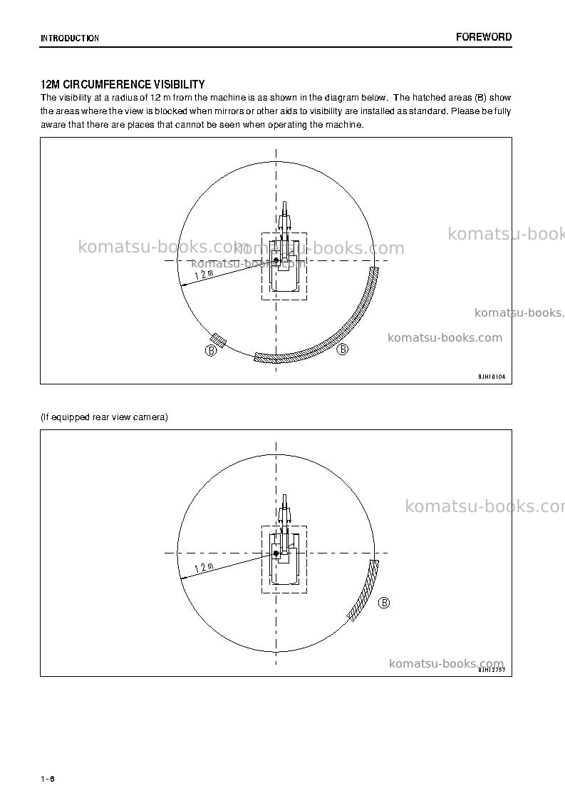 Komatsu pc400-8jpn-work equipment grease 100h Operation manual cover Page 7 Komatsu pc400-8jpn-work equipment grease 100h Operation manual cover Page 7