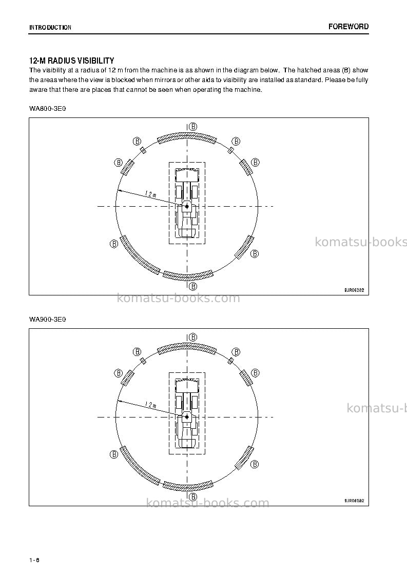 Komatsu wa800-3jpn-tier2 Operation manual cover Page 7 Komatsu wa800-3jpn-tier2 Operation manual cover Page 7