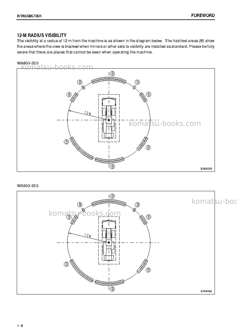 Komatsu wa800-3jpn-tier2 Operation manual cover Page 7 Komatsu wa800-3jpn-tier2 Operation manual cover Page 7